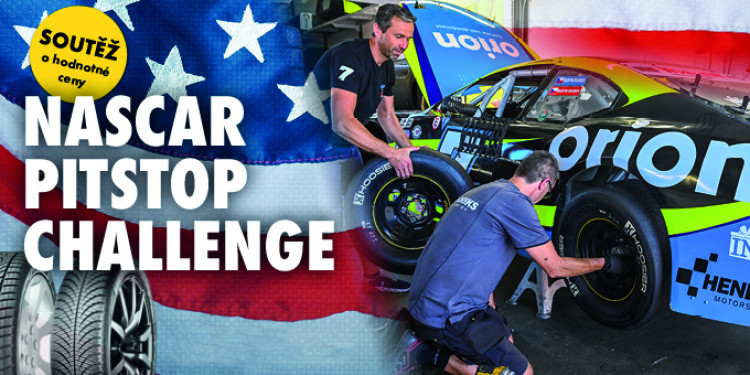 NASCAR Pit Stop Challenge o hodnotné ceny!