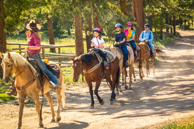 Horseback rides for kids