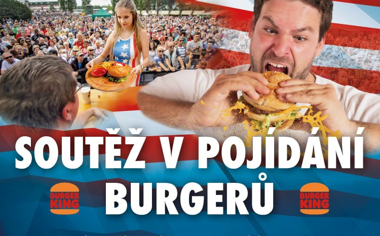 Burger eating contest